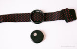 1988 Swatch POP BB108 Red Lights Watch | 80s Swatch البوب ​​النسخ الأصلية