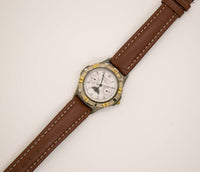 Fase de luna de tiempo innovador vintage reloj Unisex | Relojes de fase lunar