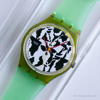 خمر 1991 Swatch GZ117 Flaeck Watch | طبعة خاصة Swatch جنت