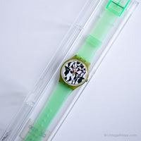 Vintage 1991 Swatch GZ117 FLAECK Watch | Special Edition Swatch Gent
