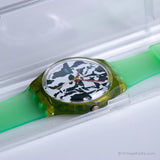 خمر 1991 Swatch GZ117 Flaeck Watch | طبعة خاصة Swatch جنت