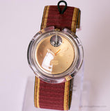 1998 Pop Swatch PMK121 Turbante Uhr | Gold Pop Swatch Midi 90s