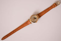 Tono dorado Lorus V501-0440 Minnie Mouse Disney Cuarzo reloj para damas