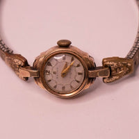 14K Gold llena de 1960 Seiko 15 joyas Seikosha reloj Para piezas y reparación, no funciona