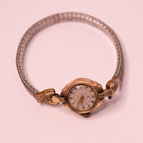 14K Gold gefüllt 1960 Seiko 15 Juwelen Seikosha Uhr Für Teile & Reparaturen - nicht funktionieren