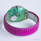 Mint 1993 Swatch SDG102 SDG103 Kirschtropfen Uhr | Rosa Swatch Scuba