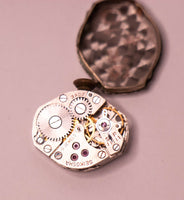 14k oro pieno 1960 Seiko 15 gioielli Seikosha orologio per parti e riparazioni - non funziona