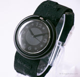 1993 Pop swatch PWB173 Nerissimo Uhr | Schwarzer Pop swatch 90er Jahre
