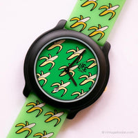 Vintage Green Banana Adec reloj | Citizen Cuarzo de Japón reloj
