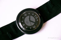 1993 Pop swatch PWB173 Nerissimo reloj | Pop negro swatch 90