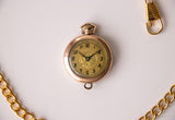 Vintage de bolsillo mecánico de la década de 1950 reloj | Damas Medallón elegante reloj