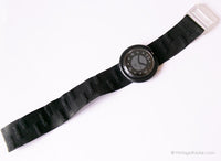 1993 Pop swatch PWB173 Nerissimo Uhr | Schwarzer Pop swatch 90er Jahre