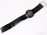 1993 Pop Swatch PWB173 NERISSIMO Watch | Black Pop Swatch 90s