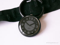 1993 البوب swatch PWB173 Nerissimo Watch | البوب ​​الأسود swatch 90s