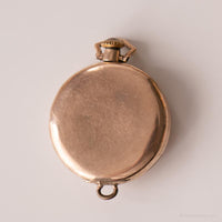 Vintage 1950s Mechanical Pocket Watch | Ladies Elegant Medallion Watch