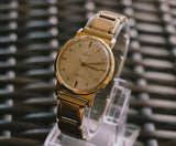 Laco Vintage électrique montre | Plaqué or Laco Montre-bracelet allemand
