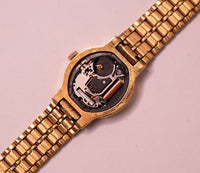 Gold-Tone 90s Seiko SX V401-0431 Watch for Parts & Repair - NOT WORKING