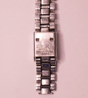 Seiko 5421-5100 orologio al quarzo posteriore in acciaio per parti e riparazioni - Non funziona