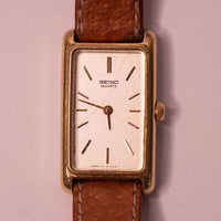 Tono de oro de la década de 1990 Seiko 4700-5089 cuarzo reloj Para piezas y reparación, no funciona