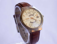 Orient Automatic 25 Jewels Watch New Multi-Year Calendar Vintage