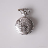 Vintage Aurore Mechanical Pocket Watch | Tiny Medallion Watch for Her
