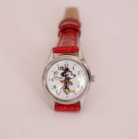 Seltener Jahrgang Minnie Mouse Uhr Münzzustand | 3d Minnie Mouse Uhr