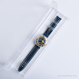 Mint 1995 Swatch SDZ102 Thalassios montre | Spécial olympique Swatch