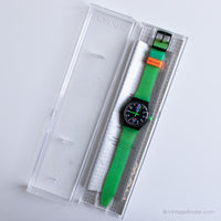 Mint 1992 Swatch SSB100 جيس راش ساعة | الصندوق الأصلي والأوراق