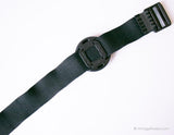 1992 Swatch POP PWB155 Gunpowder reloj | Polka oscuro Swatch Estallido