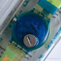 1993 Swatch SDN105 على Wave Watch | الصندوق الأصلي والأوراق