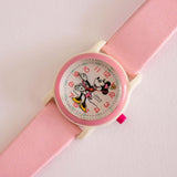 Rosa Lorus Minnie Mouse Uhr | Jahrgang Lorus V821-0290 Z0 Uhr