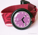 1992 Swatch Pop PWB156 Shangri Watch | Red Velvet Polka Dots Swatch Pop