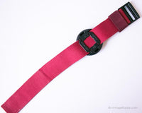1992 Swatch Pop pwb156 orologio shangri | Pois in velluto rosso Swatch Pop
