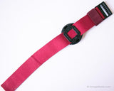 1992 Swatch Pop pwb156 shangri montre | Potka en velours rouge Swatch Populaire