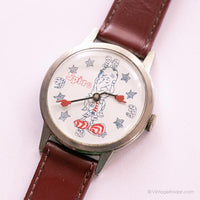 Vintage Spiro Agnew Uhr | Schweizer hergestelltes mechanisch Uhr