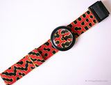 1988 POP Swatch PWBB104 Trifoli Watch | البوب ​​طباعة الحيوانات Swatch 80s