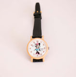Jahrgang Lorus V821-0540 Minnie Mouse Uhr für Frauen | 90er Jahre Disney Uhr