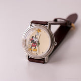 Mickey Mouse Noël montre | Ancien Disney Cadeau montre