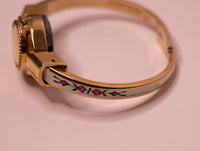 Ladies Lucerne Floral Swiss Made Watch for Parts & Repair - NOT WORKING
