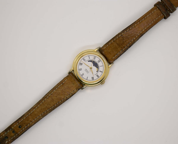 Vintage Seiko Phase Watch | RARE Moonphase Seiko Quartz Watch Radar
