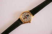 Disney Time Works Minnie Mouse Watch | 90s Classic Gold-tone Ladies Watch