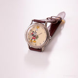 Mickey Mouse Valla Disney Mundo reloj | Regalo de Navidad vintage reloj