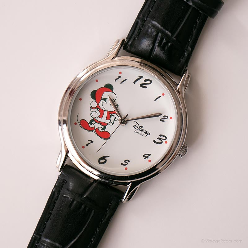 Vintage shops Mickey Mouse Melody Christmas Watch New! Disney