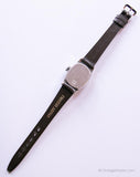Vintage US Time Aschenputtel Uhr | Silberfarbenes mechanisch Uhr