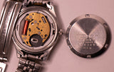 90 Citizen 6000 R00413 cuarzo RC reloj Para piezas y reparación, no funciona