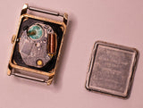 Tono de oro de la década de 1990 Seiko 2020 5319 Ro Cuartz reloj Para piezas y reparación, no funciona