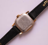 Black Dial Mechanical Timex Watch | Square-dial Elegant Timex Watch