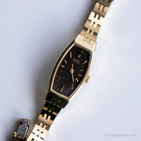 Vintage Seiko 1320-5019 R Watch | Black Dial Ladies Watch