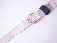 1992 Swatch Pop pwk158 noix de coco montre | Pop tropical Swatch montre