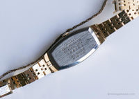 Jahrgang Seiko 1320-5019 r Uhr | Schwarze Dial Damen Uhr